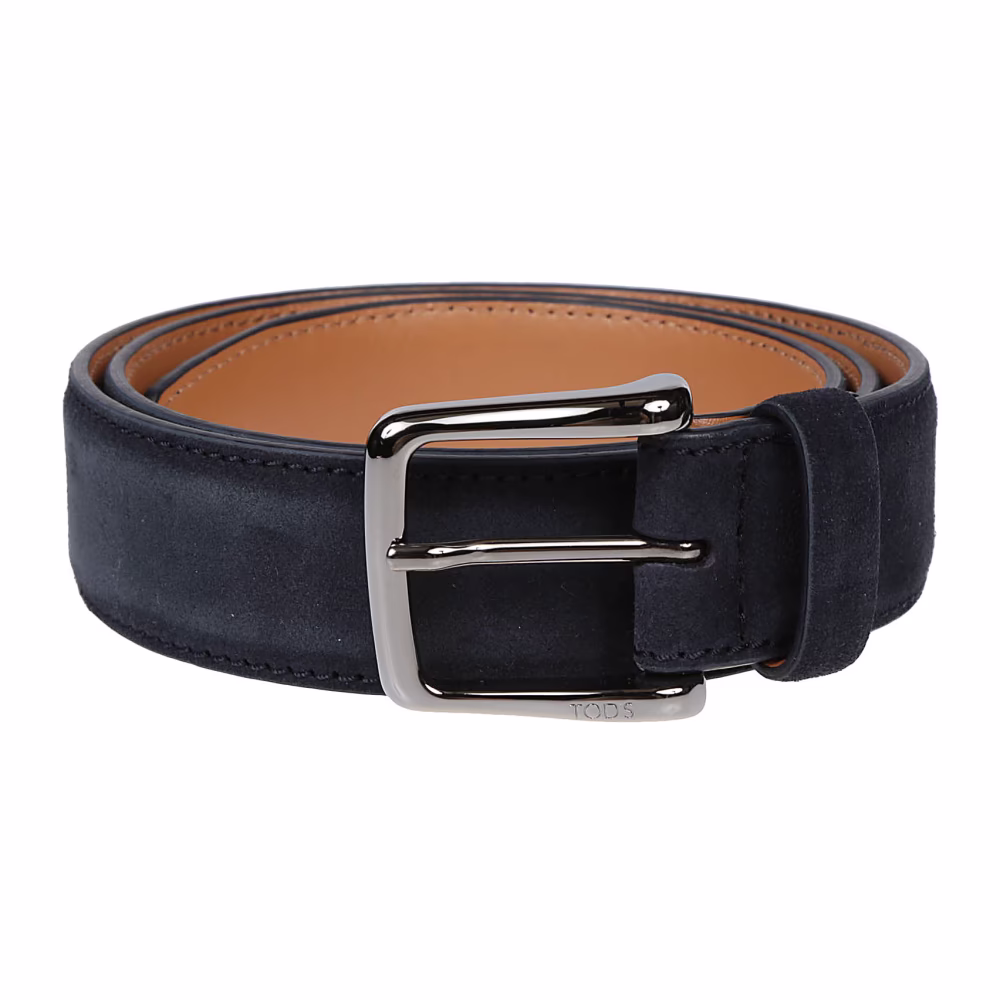 Blauer Basic Gürtel