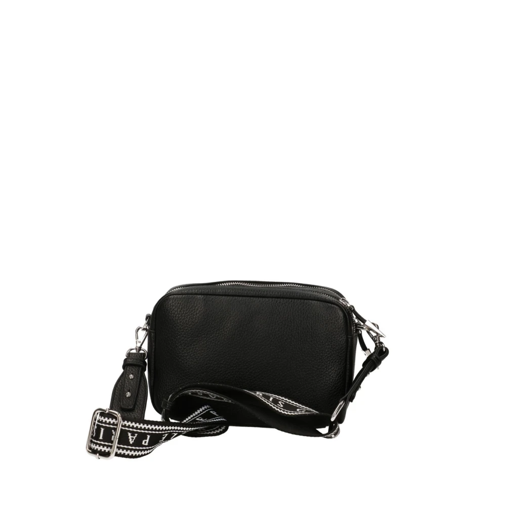 Gaëlle Paris Zwarte Schoudertas met Logo Black Dames