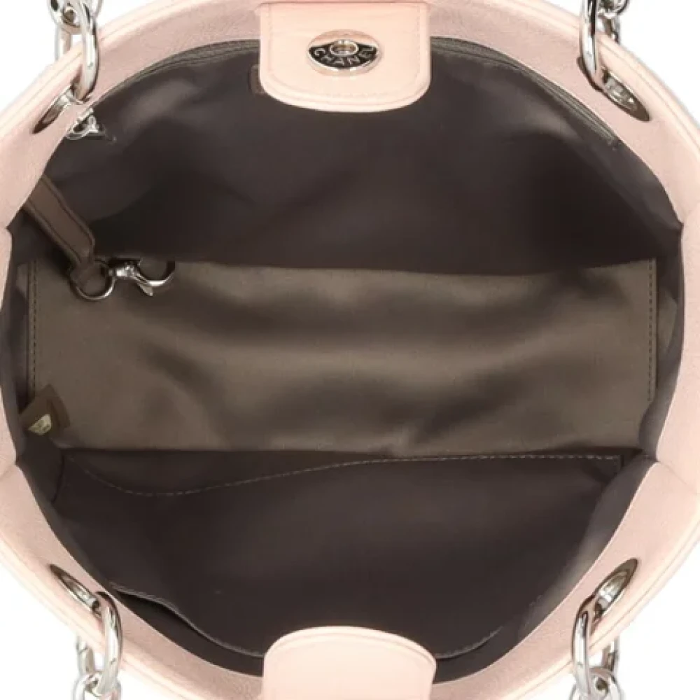 Chanel Vintage Pre-owned Fabric chanel-bags Pink Dames