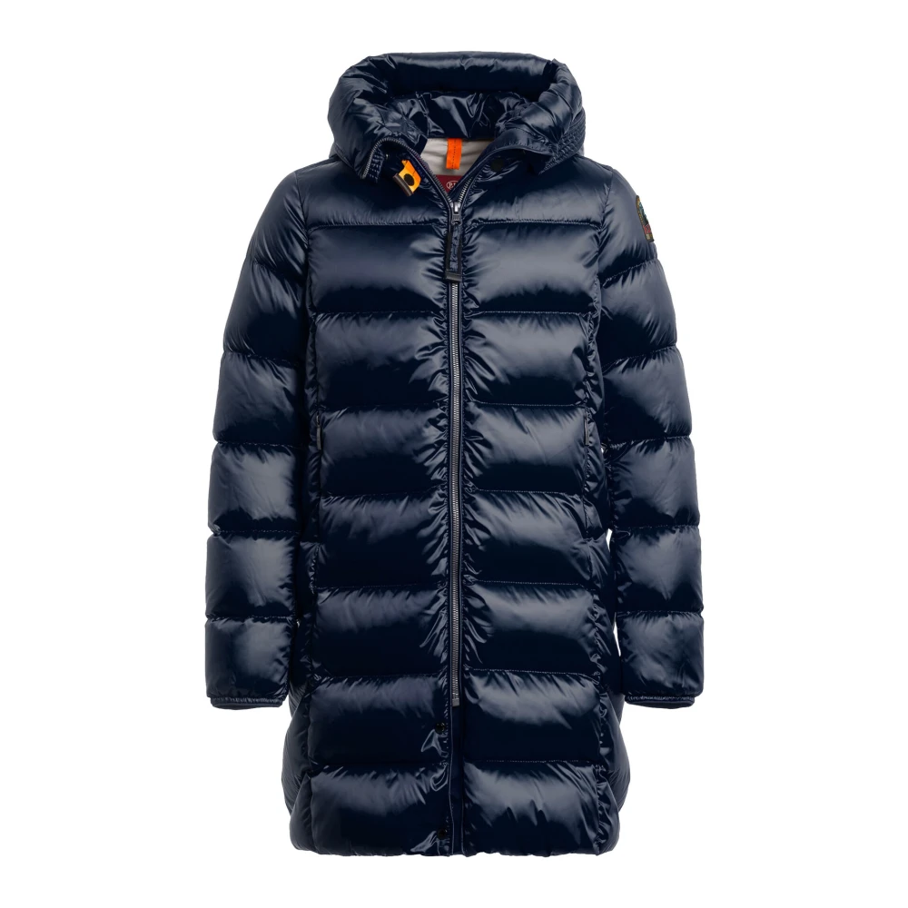 Parajumpers Gewatteerde Blauw Marine Jas Marion Model Blue Dames