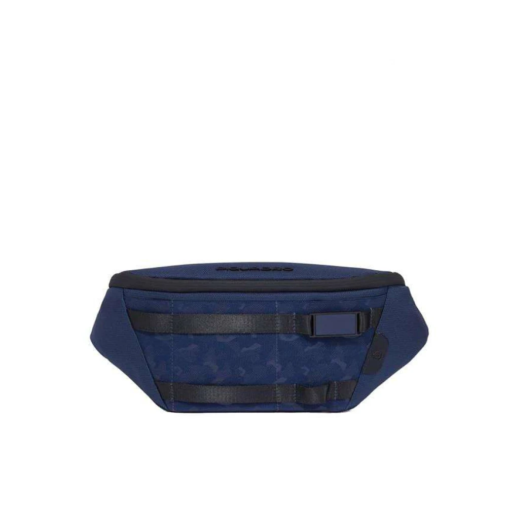 Piquadro Stijlvolle Crossbody Tas voor Dagelijks Gebruik Blue Heren