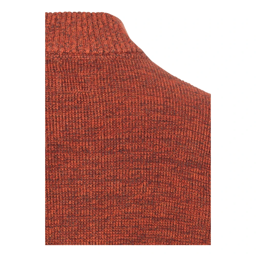 camel active Katoenmix Gebreide Trui Red Heren
