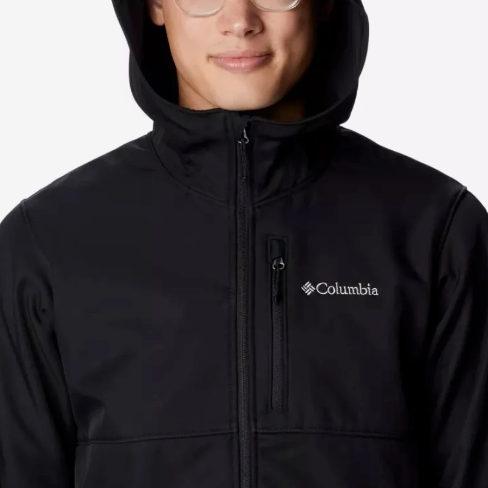Columbia Zwarte Waterdichte Softshell Wandelschoen Black Heren
