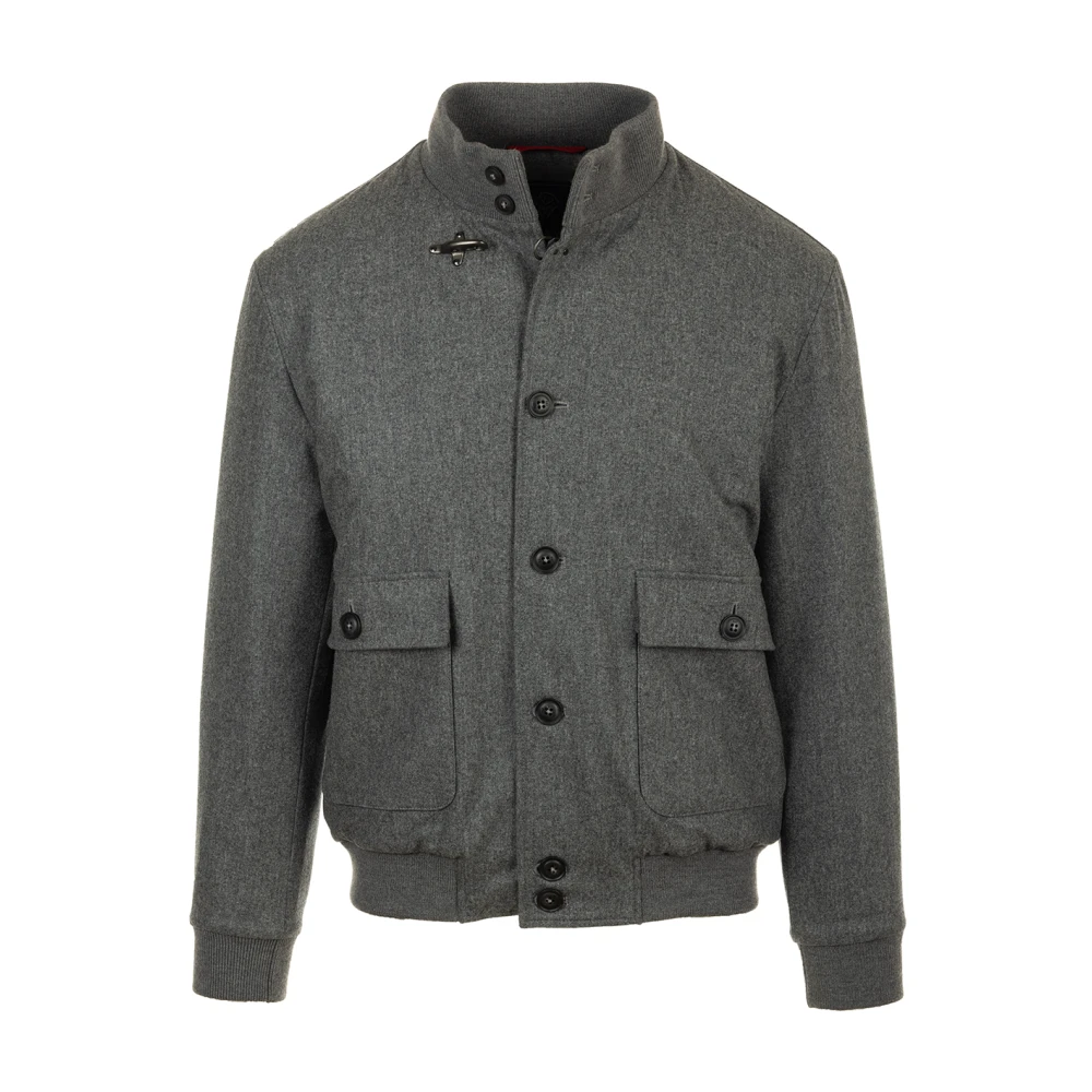 Fay Grijze Winterjas Gray Heren