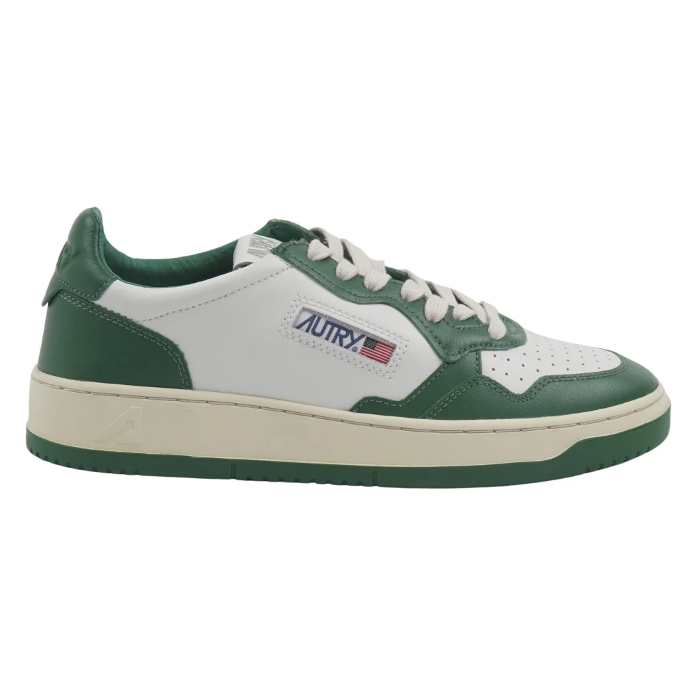 Autry Medalist Low Sneakers Heren Schoenen Groen