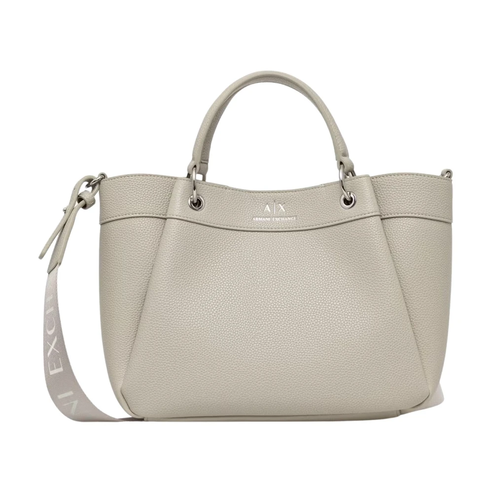 Armani Exchange Donna Grigio - Shopping Tote - Bags - One Size