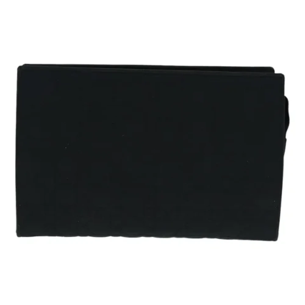 Dior Vintage Pre-owned Nylon pouches Black Dames
