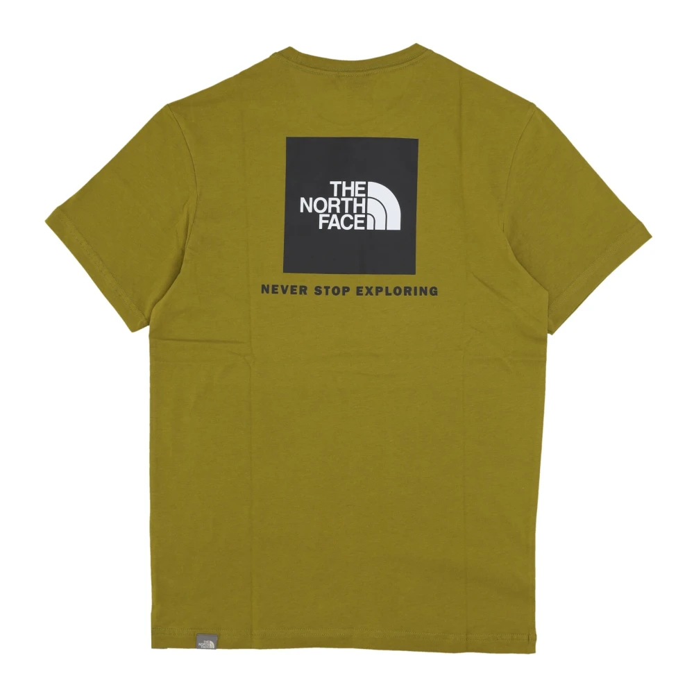 The North Face Rode Box Tee Streetwear Shirt Green Heren