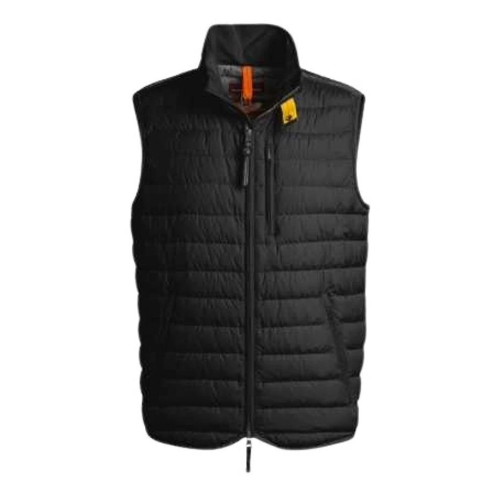 Parajumpers Zwarte Gewatteerde Mouwloze Jas Perfect Black Heren