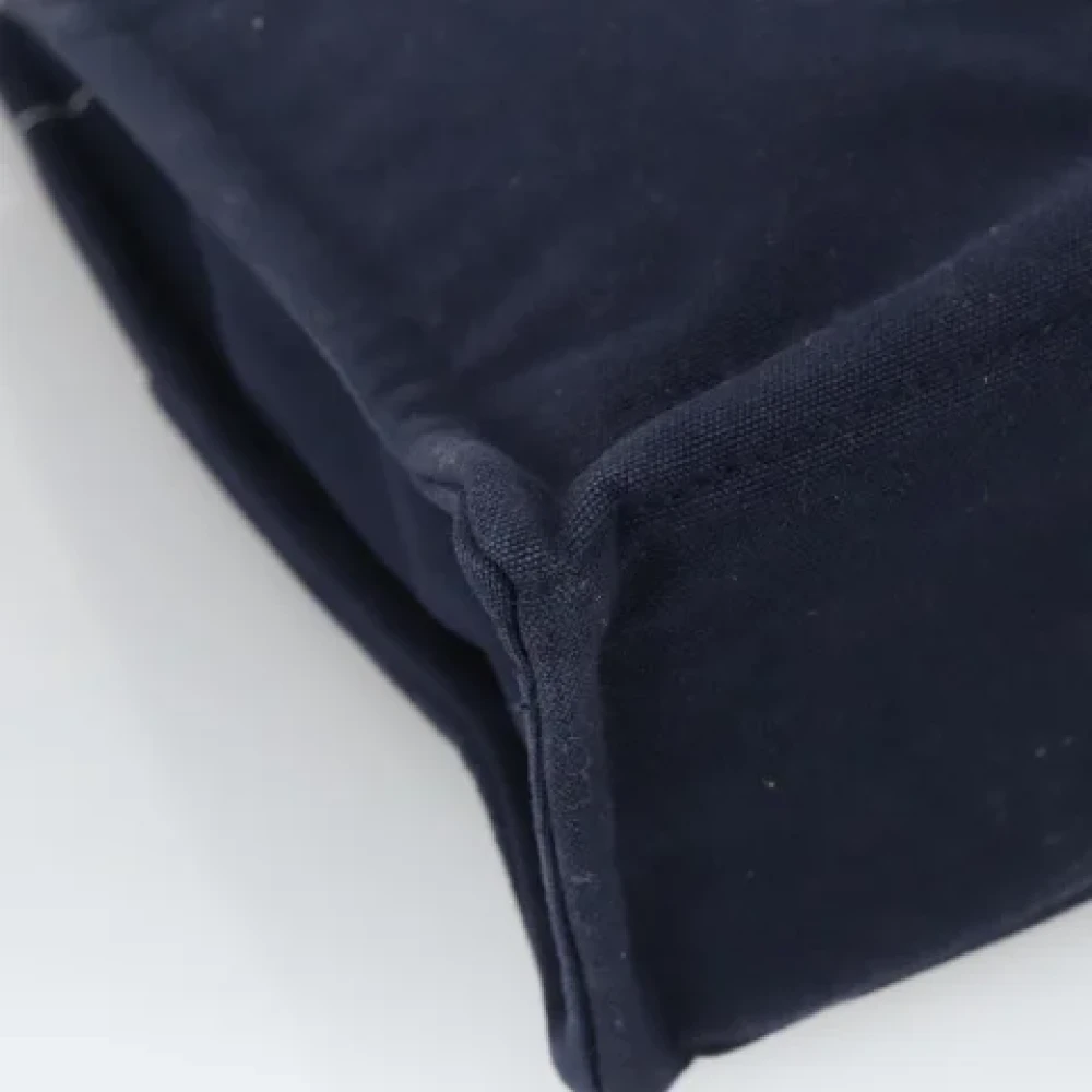 Hermès Vintage Pre-owned Canvas totes Blue Dames