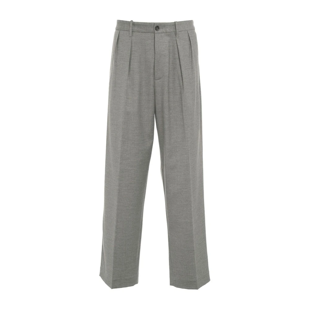 Nine In The Morning Grijze Broek Aw24 Model Hoogte 190cm Gray Heren