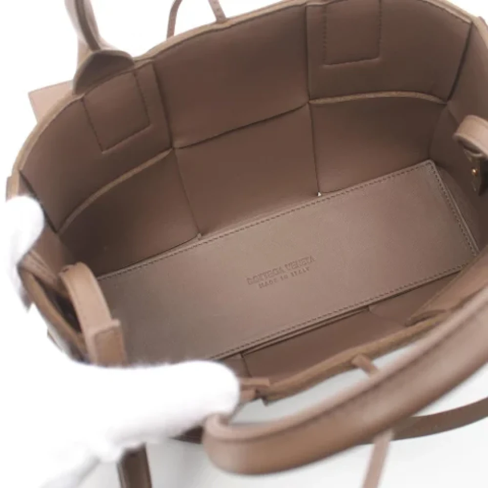 Bottega Veneta Vintage Pre-owned Leather totes Brown Dames