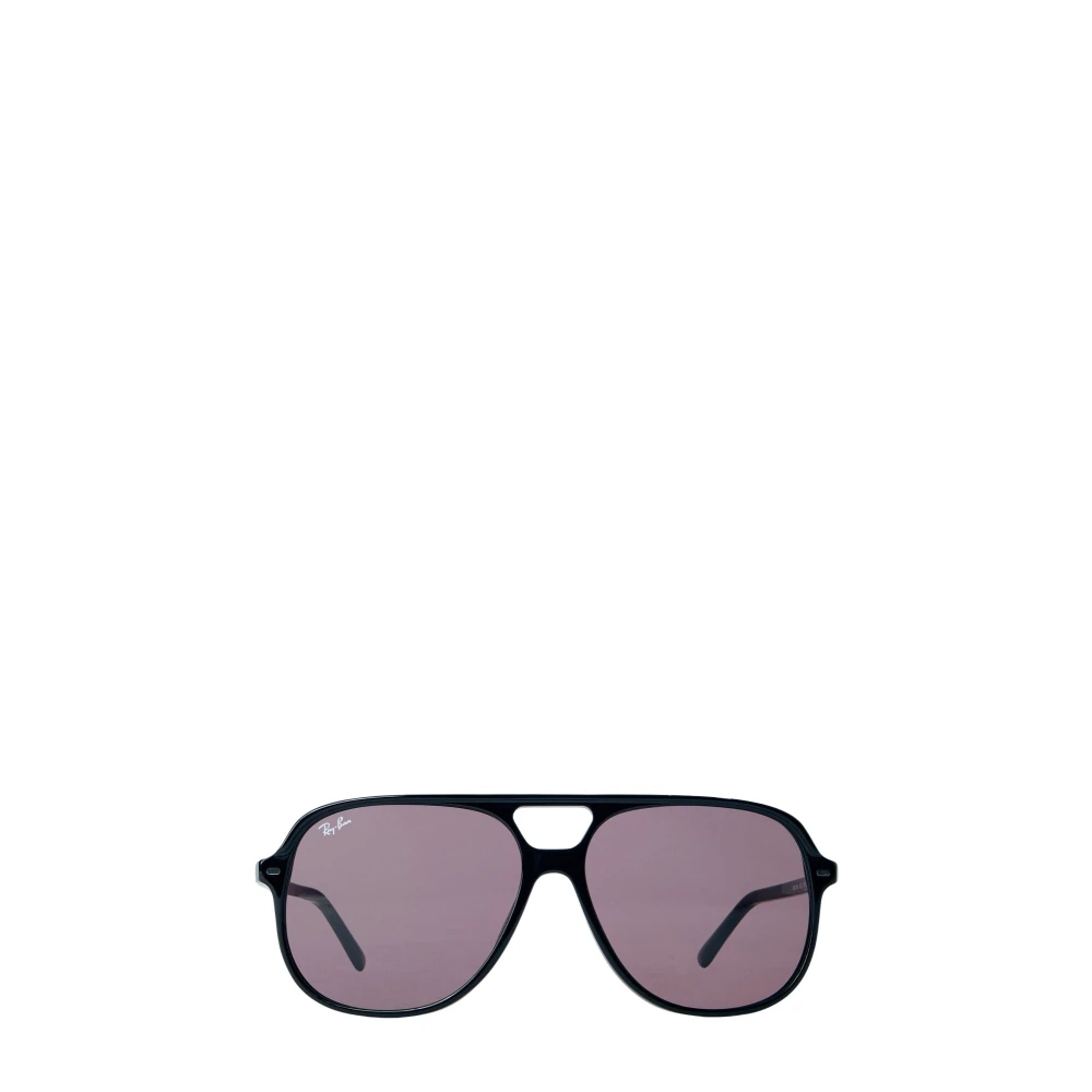 Ray - Ban Unisex Black Rb2198 Bill 901/53 Sunglasses Acetate Violet Squared Normal - Image 4