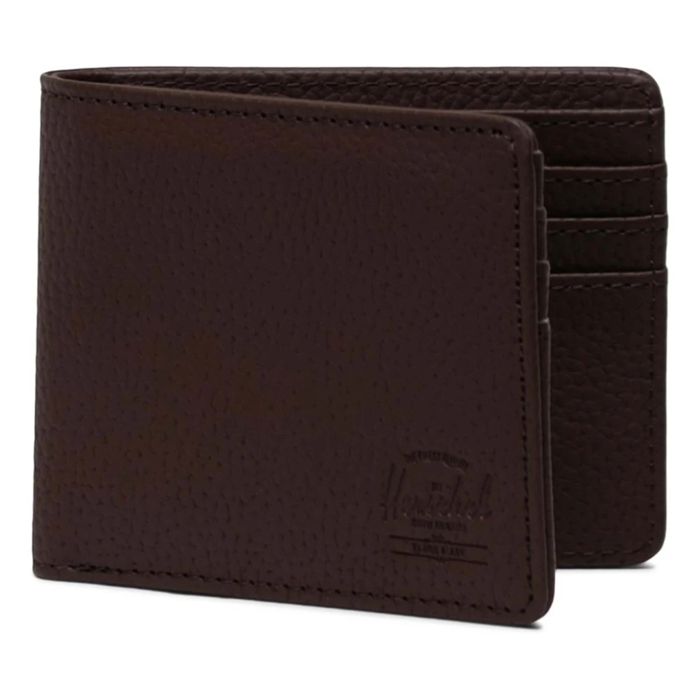 Herschel ROY Vegan Leather Rfid Wallet Brown Heren