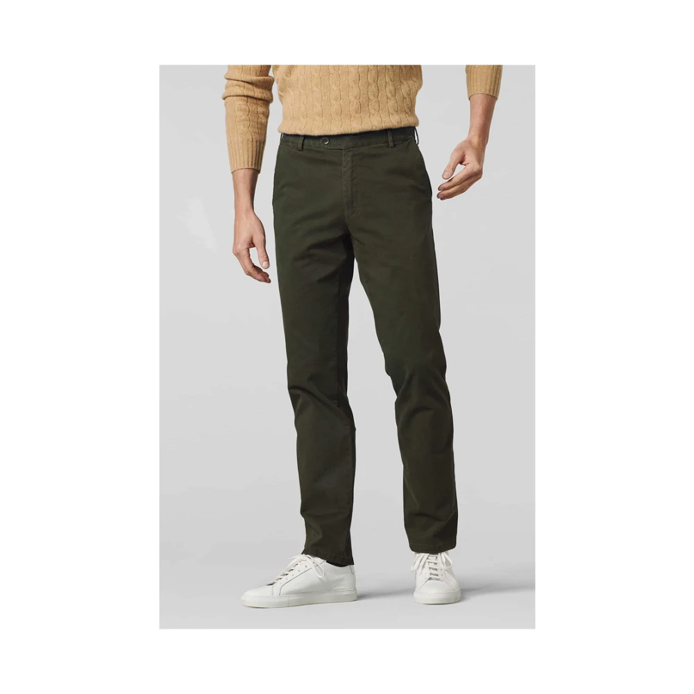 Meyer Stijlvolle Broeken en Shorts Green Heren