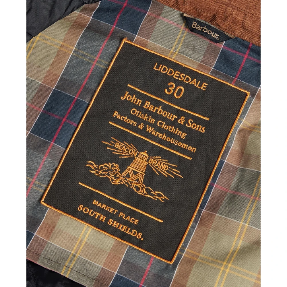 Barbour Klassieke Zwarte Gewatteerde Jas 30e Verjaardag Black Heren