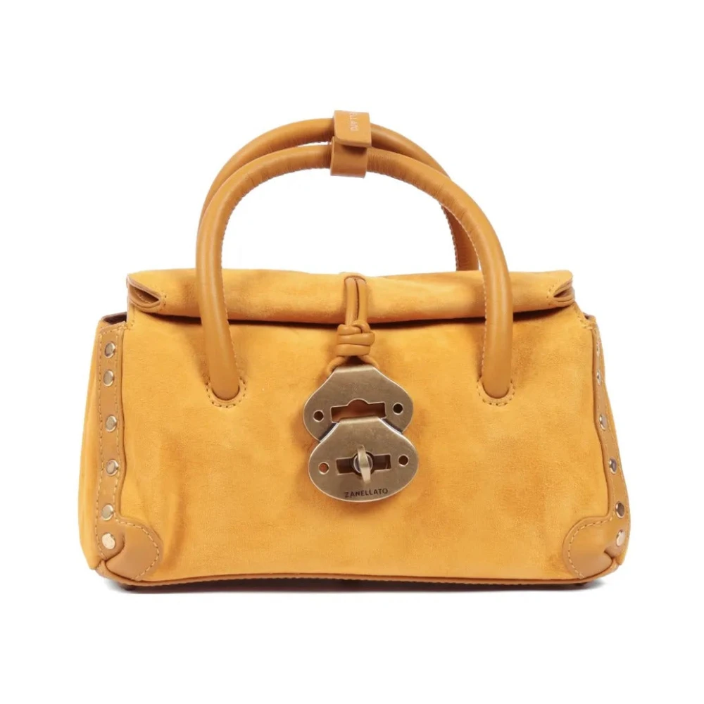 Zanellato Women's Yellow Handbags, One Size, Dotta Zashmere Cactus Baby Tote Bag
