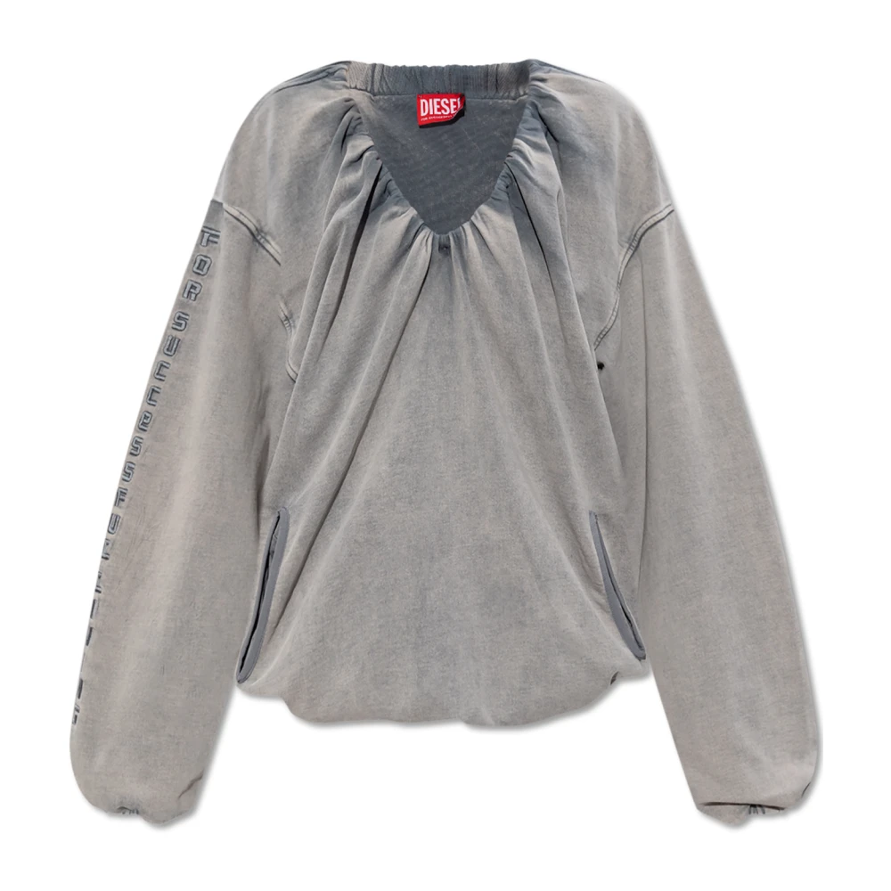 Diesel Sweatshirt F-Indy Gray Unisex