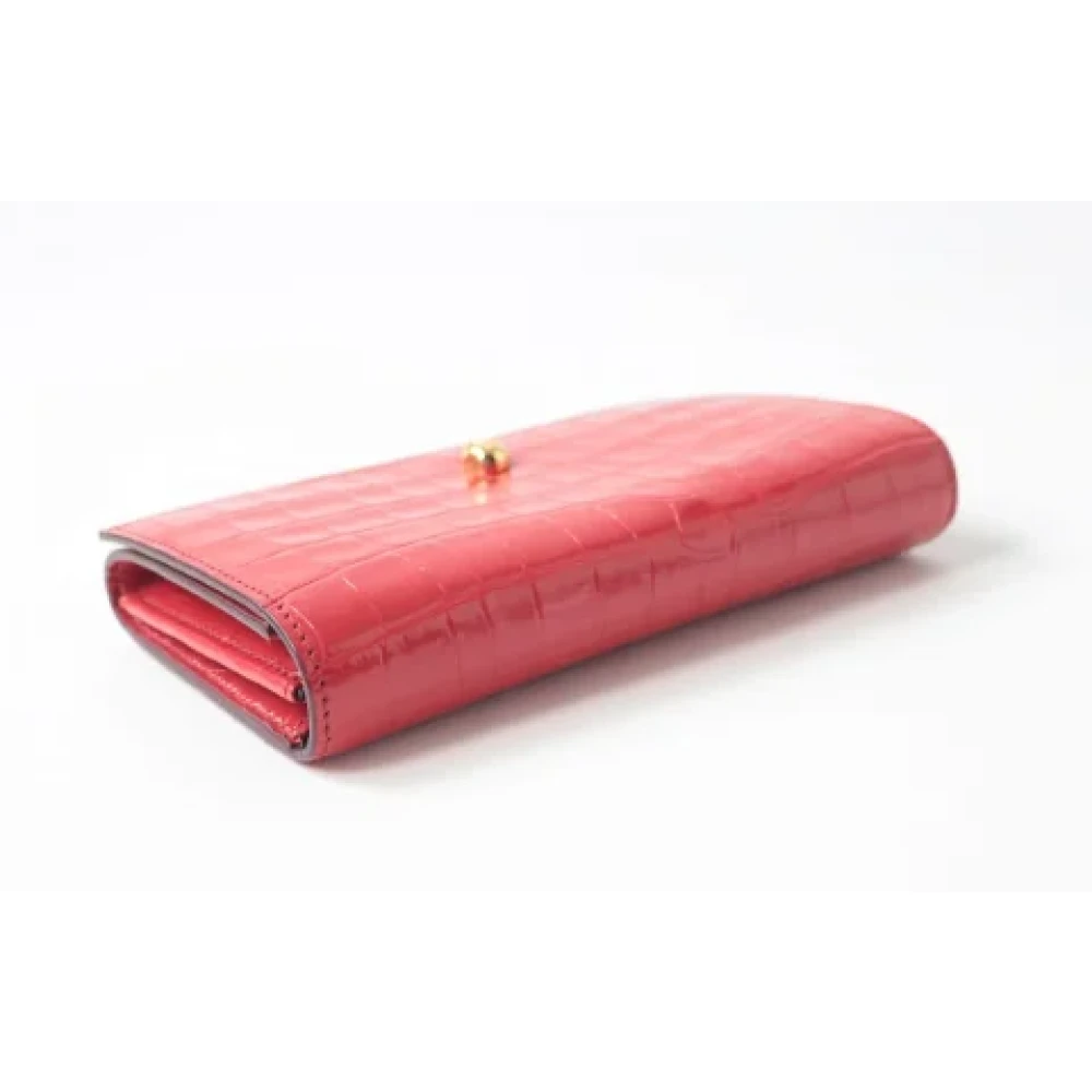Alexander McQueen Pre-owned Fabric wallets Pink Dames