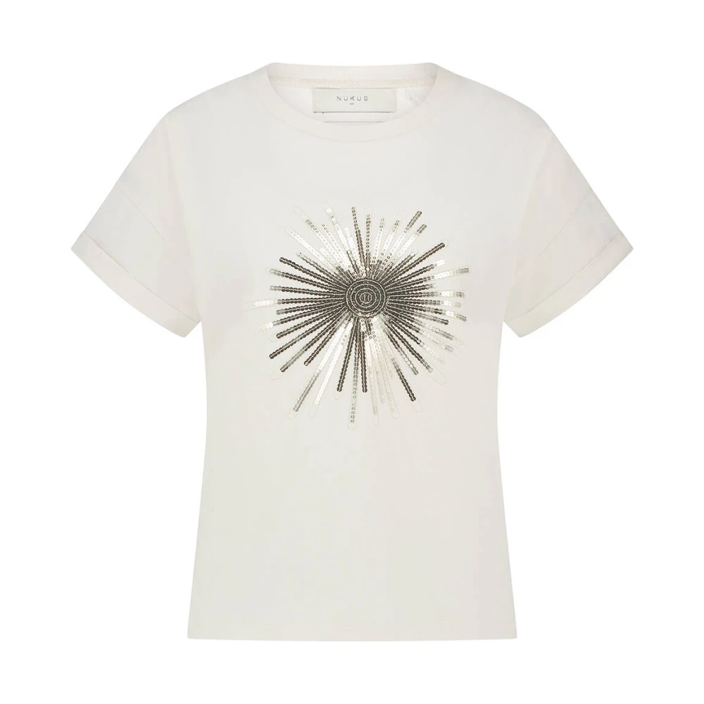 Nukus Albufeira Shirt Fw24081 Stijlvolle Tee White Dames