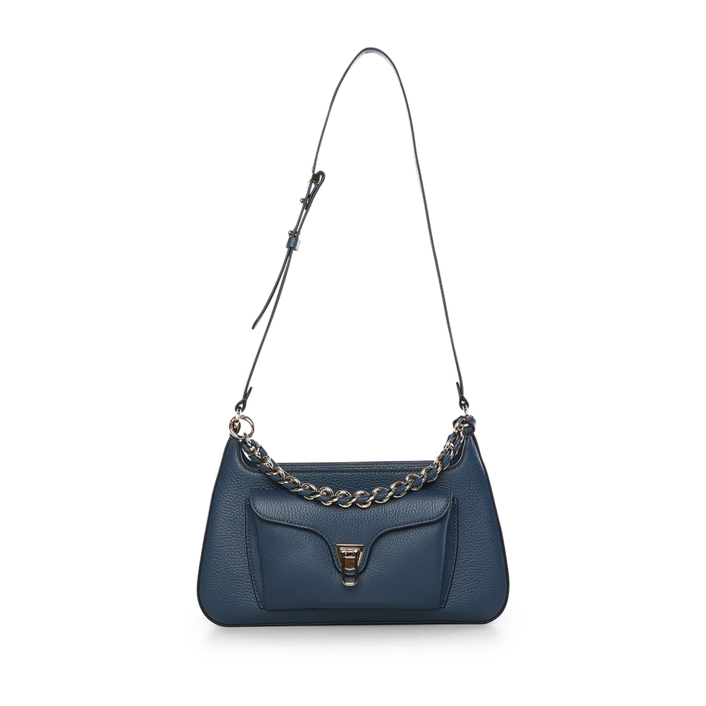 Coccinelle Women's Blue Beat Generation Shoulder Bag - Shoulder Bags - One Size - Bags