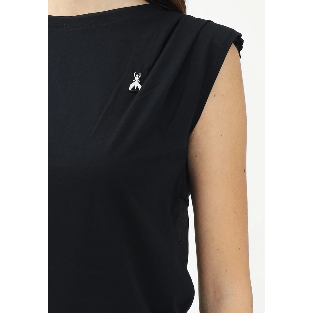 PATRIZIA PEPE Rebel tegen genderongelijkheid T-shirt Black Dames