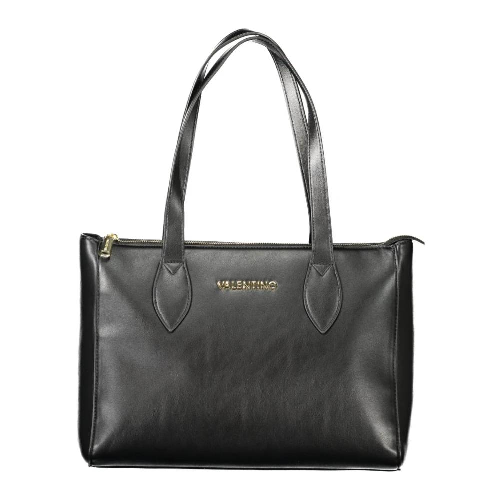 Valentino By Mario Valentino Women's Black 2-Handle Shoulder Bag - Shopping Bags - One Size - Bags