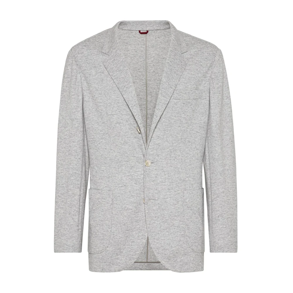BRUNELLO CUCINELLI Stijlvolle Jassen voor Mannen White Heren