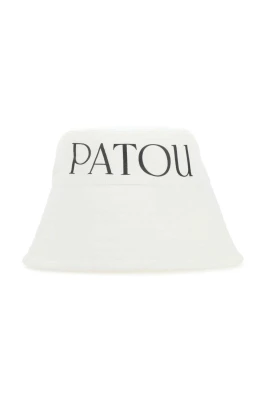 Stilig vit canvas hatt