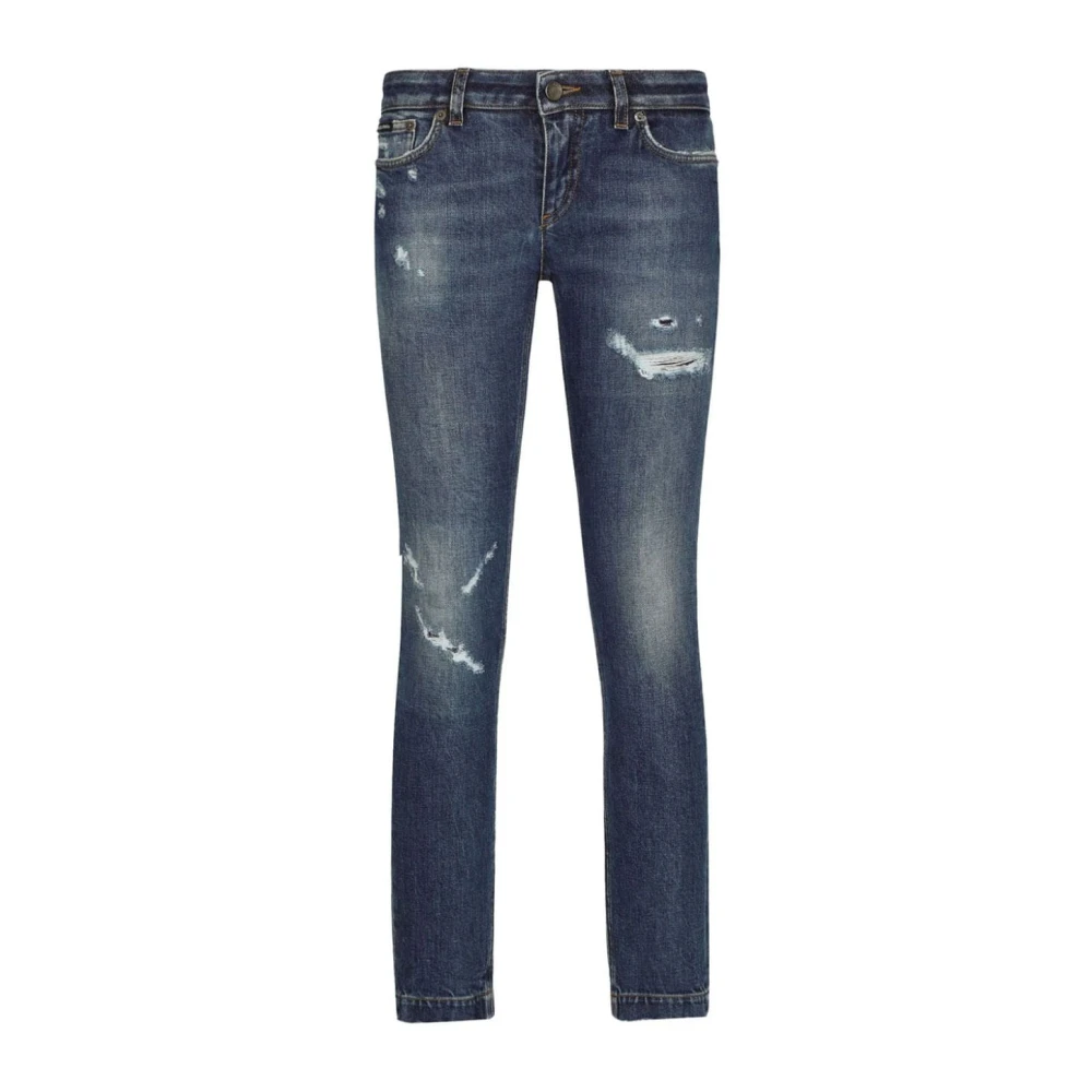 Dolce & Gabbana Denim Skinny Jeans Blue Dames