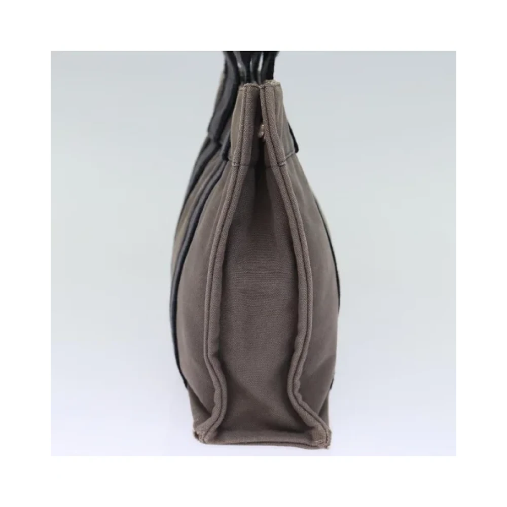 Hermès Vintage Pre-owned Cotton handbags Gray Dames