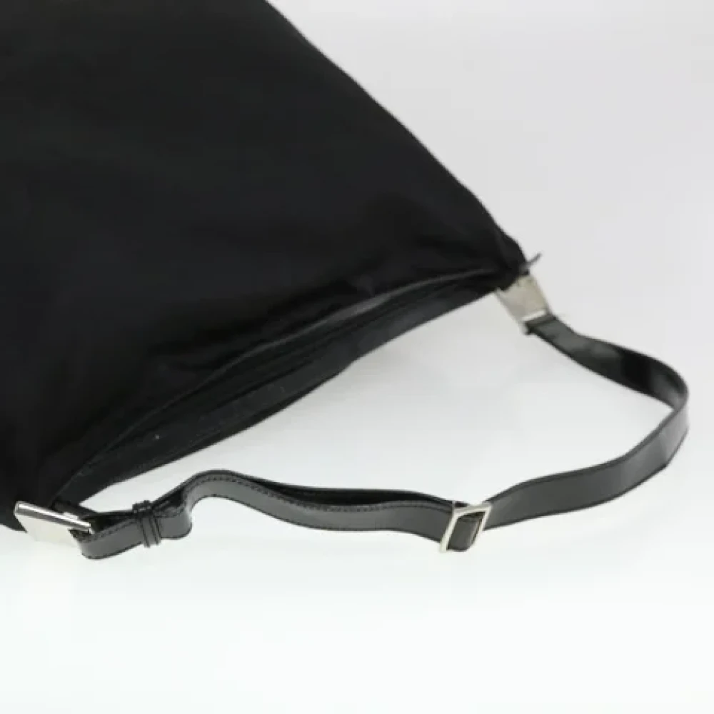 Gucci Vintage Pre-owned Nylon travel-bags Black Dames