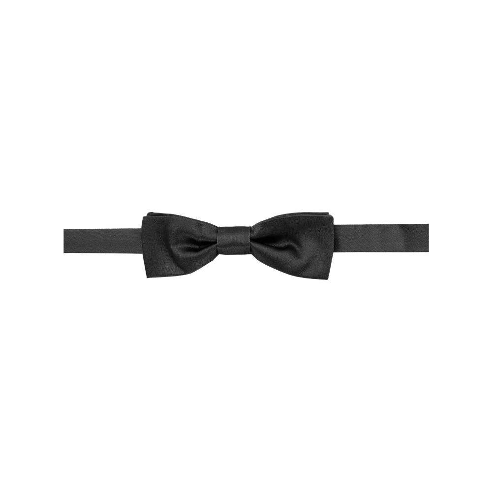 Dolce & Gabbana Zwarte Papillon Modieus Stijlvol Accessoire Black Heren