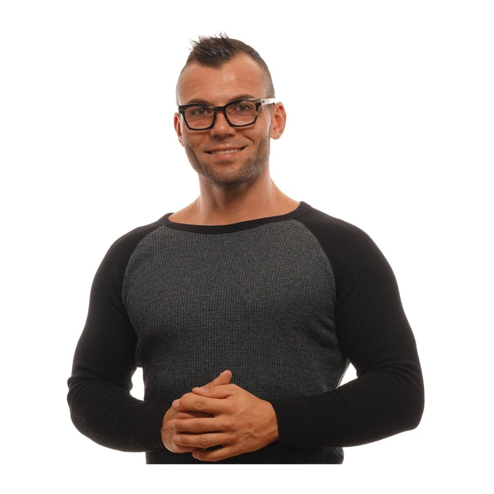 Ermenegildo Zegna Groene Hoorn Trapezium Optische Monturen Green Heren