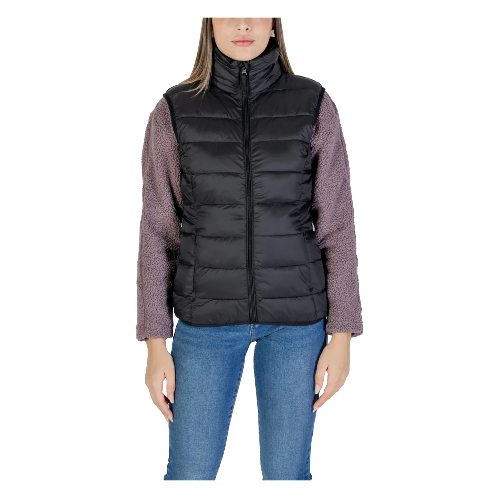 b.Young Herfst Winter Damesjassen en -jassen Black Dames