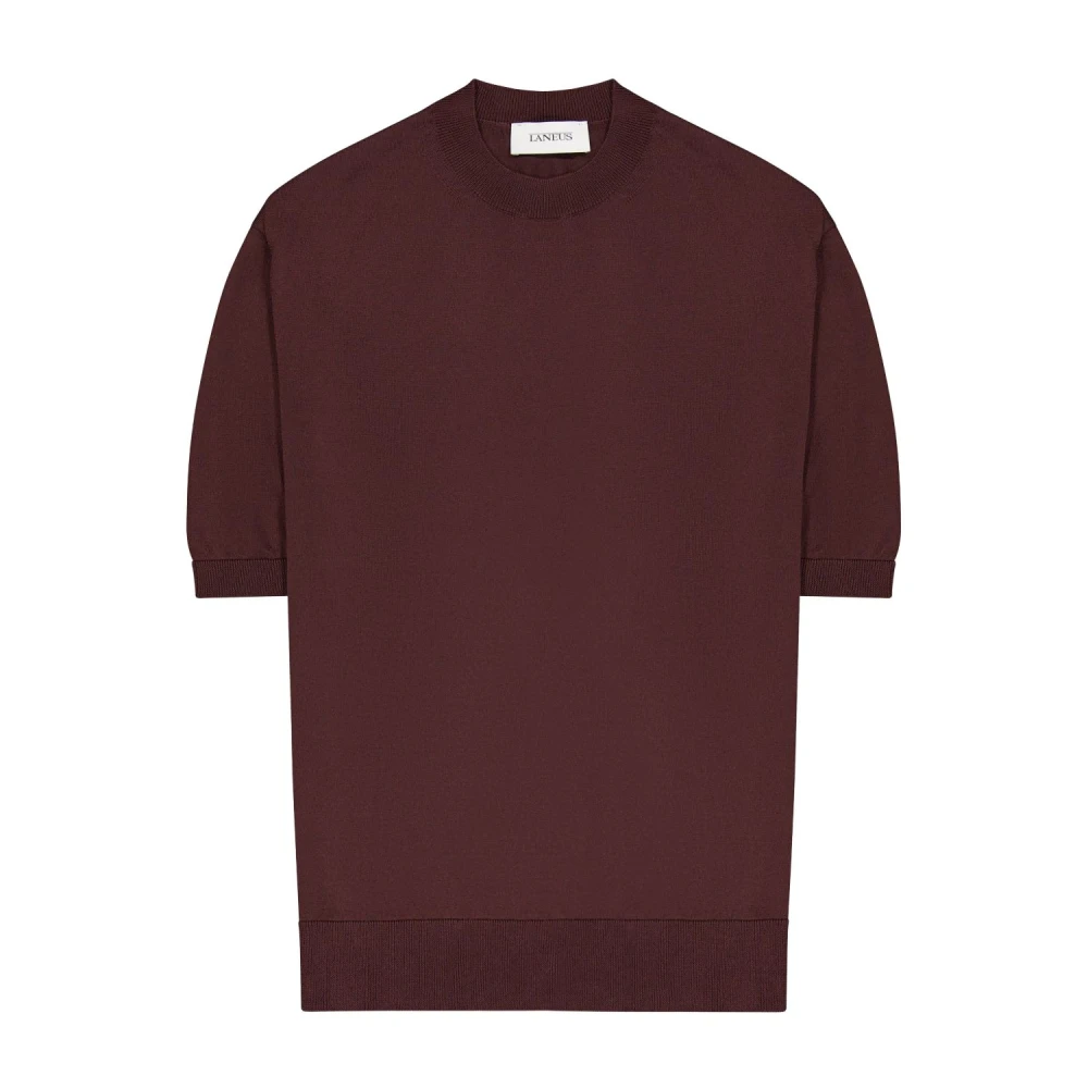 Laneus - Tops > T-Shirts - Brown - Laneus - Modalova