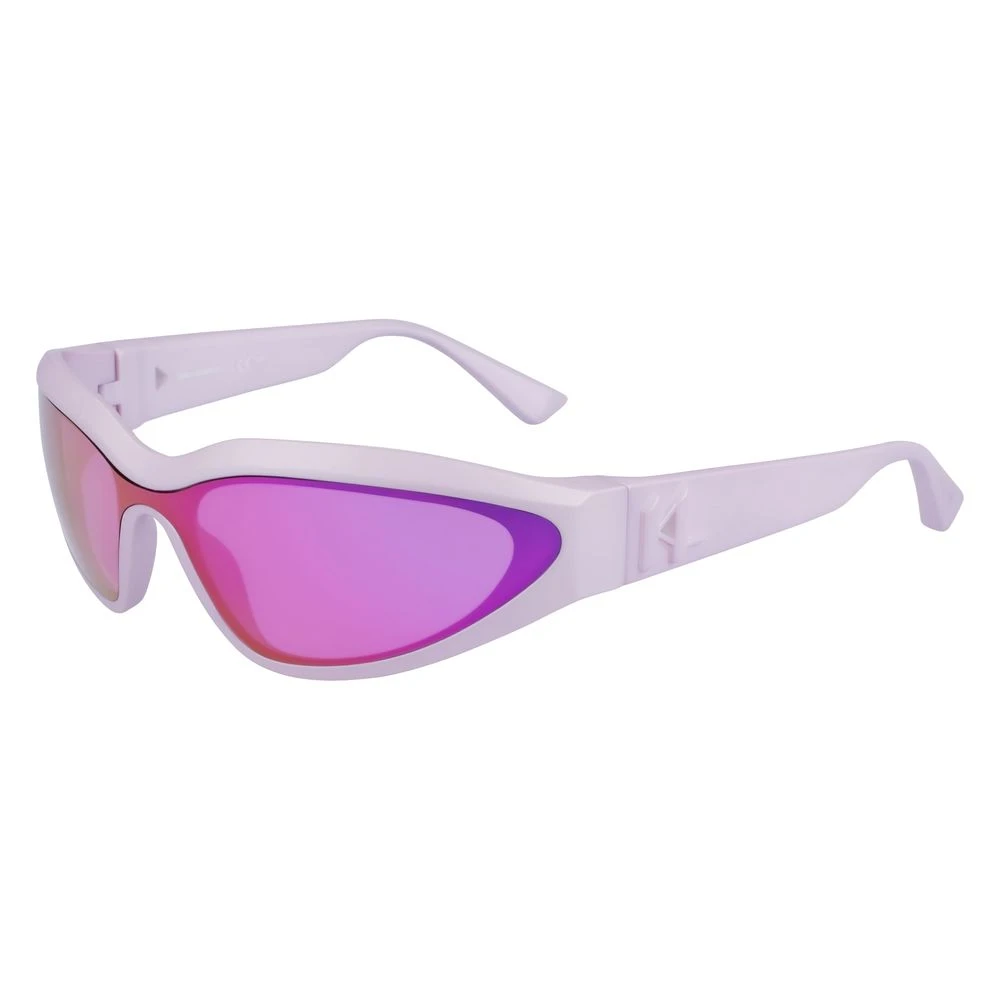 Karl Lagerfeld Unisex Purple Sprayed Sunglasses