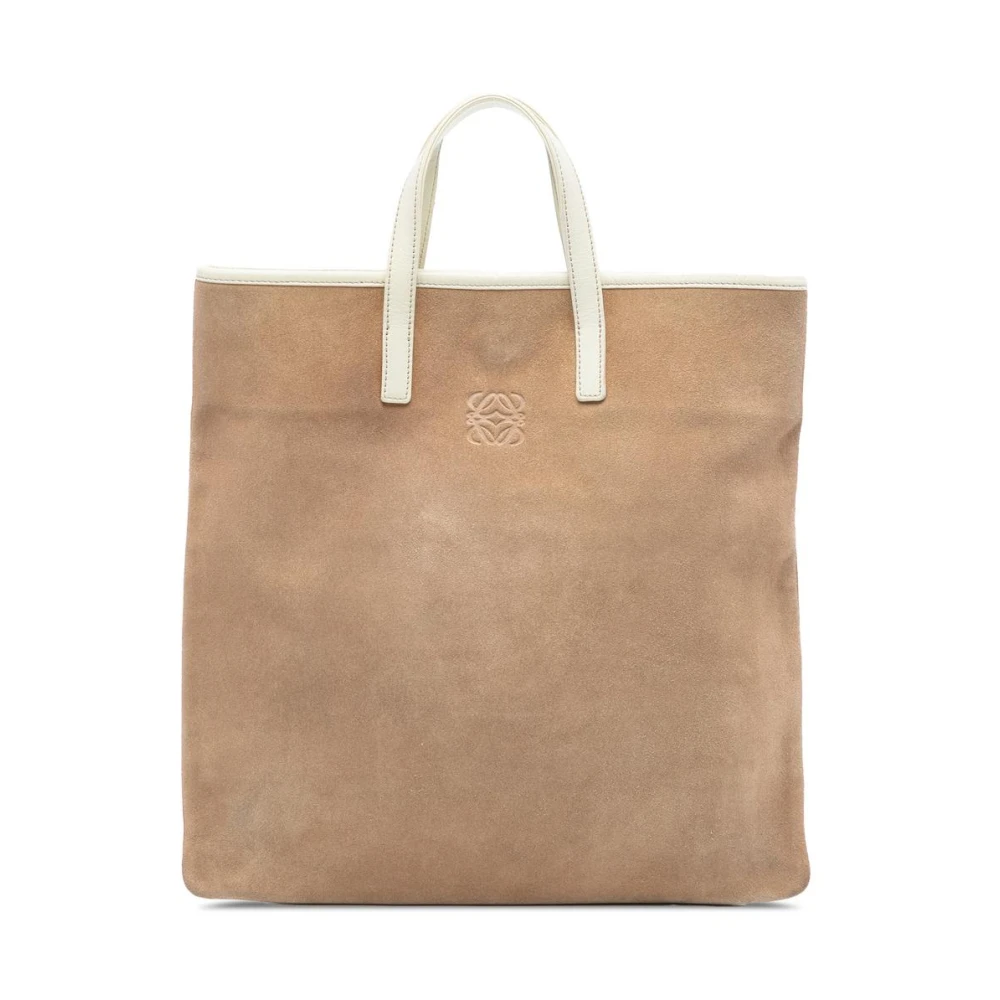 Loewe Pre-Owned Women's Brown Pre-Owned Vertical Tote Bag
