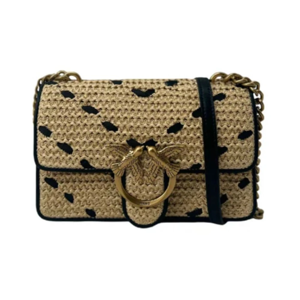 Pinko Donna Beige Borse, Taglia Unica, New,