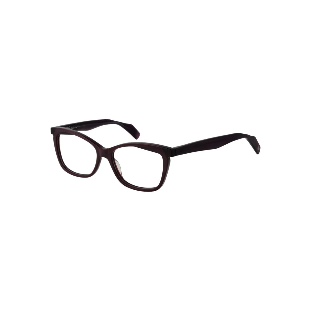 Yohji Yamamoto Women's Brown Glasses, One Size, Plastic Glasses Frame