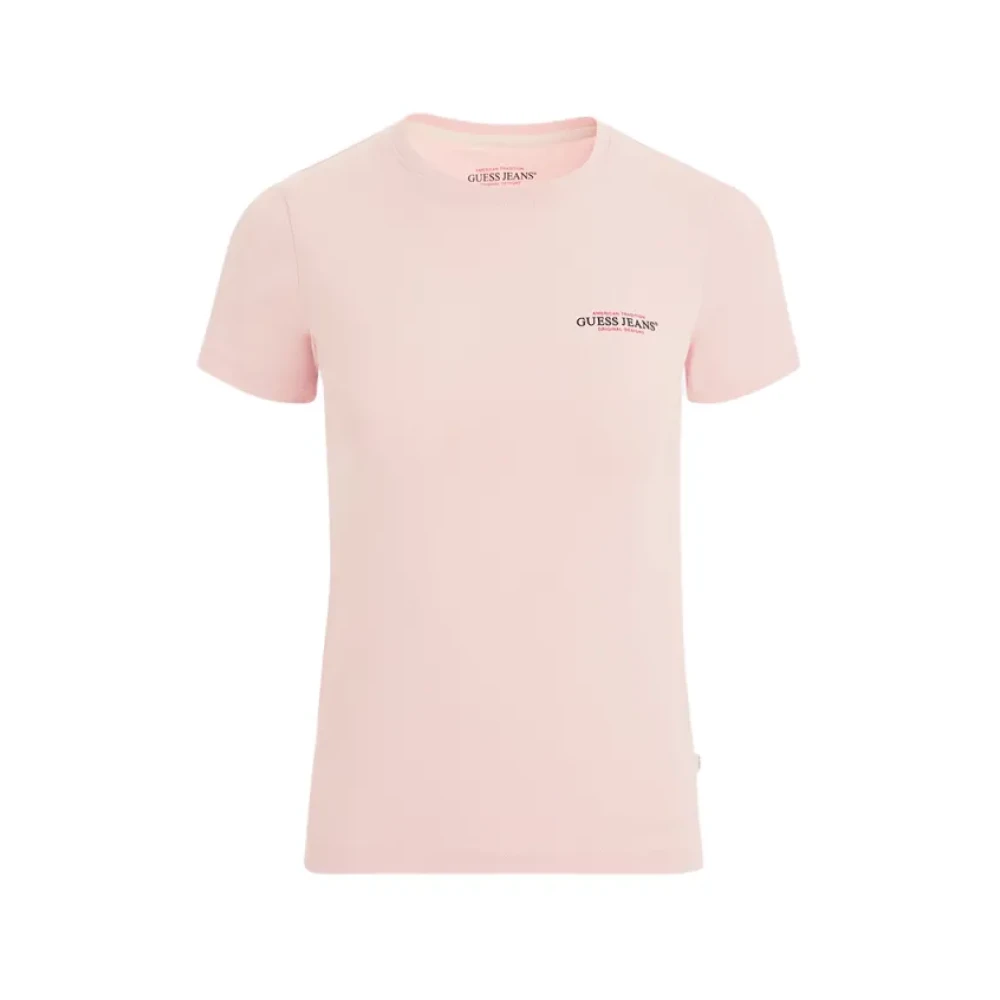 Guess - Tops > T-Shirts - Pink - Guess - Modalova