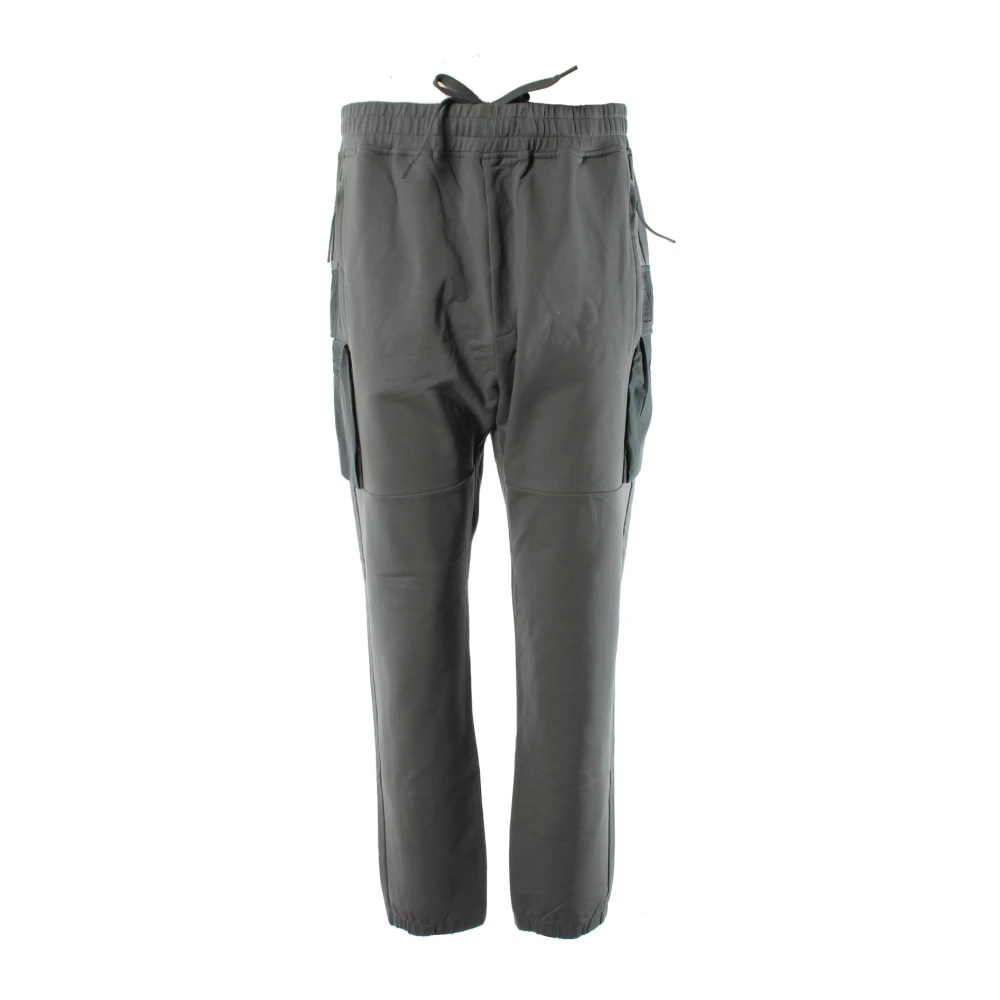 C.p. Company Men's Gray Sweatpants, 2XL, Cargo Trousers