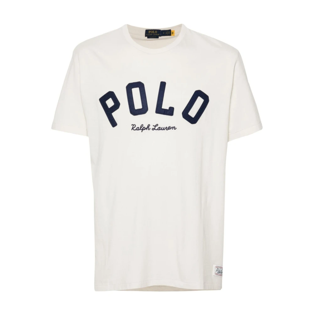 Ralph Lauren T-shirt met ronde hals Beige Heren