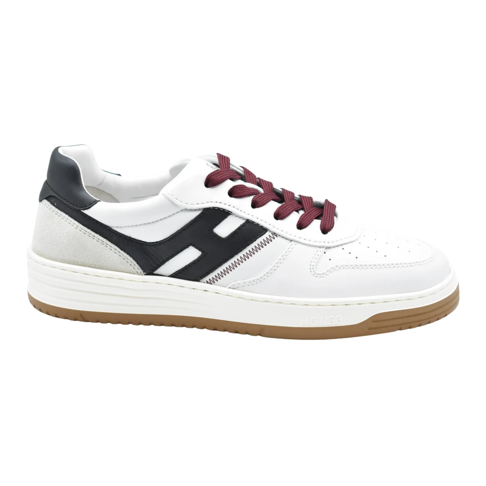 Hogan Geknoopte Sneakers Heren Schoenen Wit