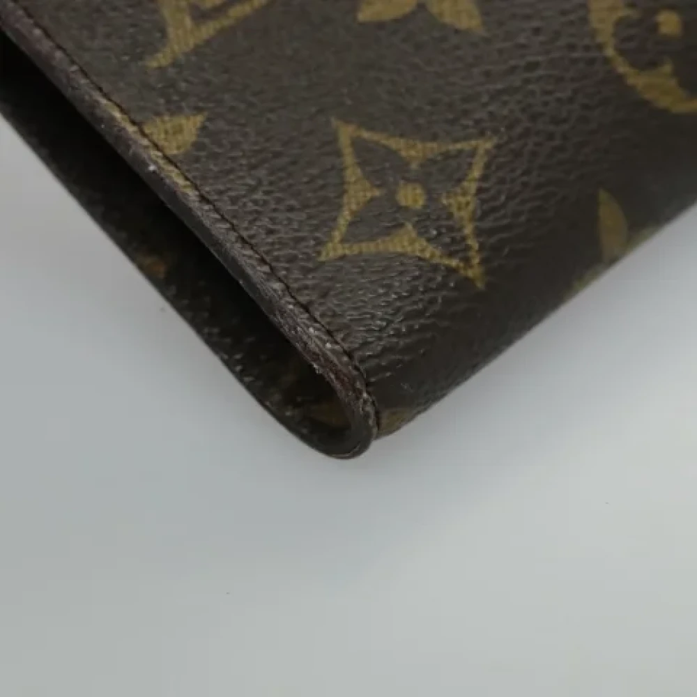 Louis Vuitton Vintage Pre-owned Canvas pouches Brown Dames