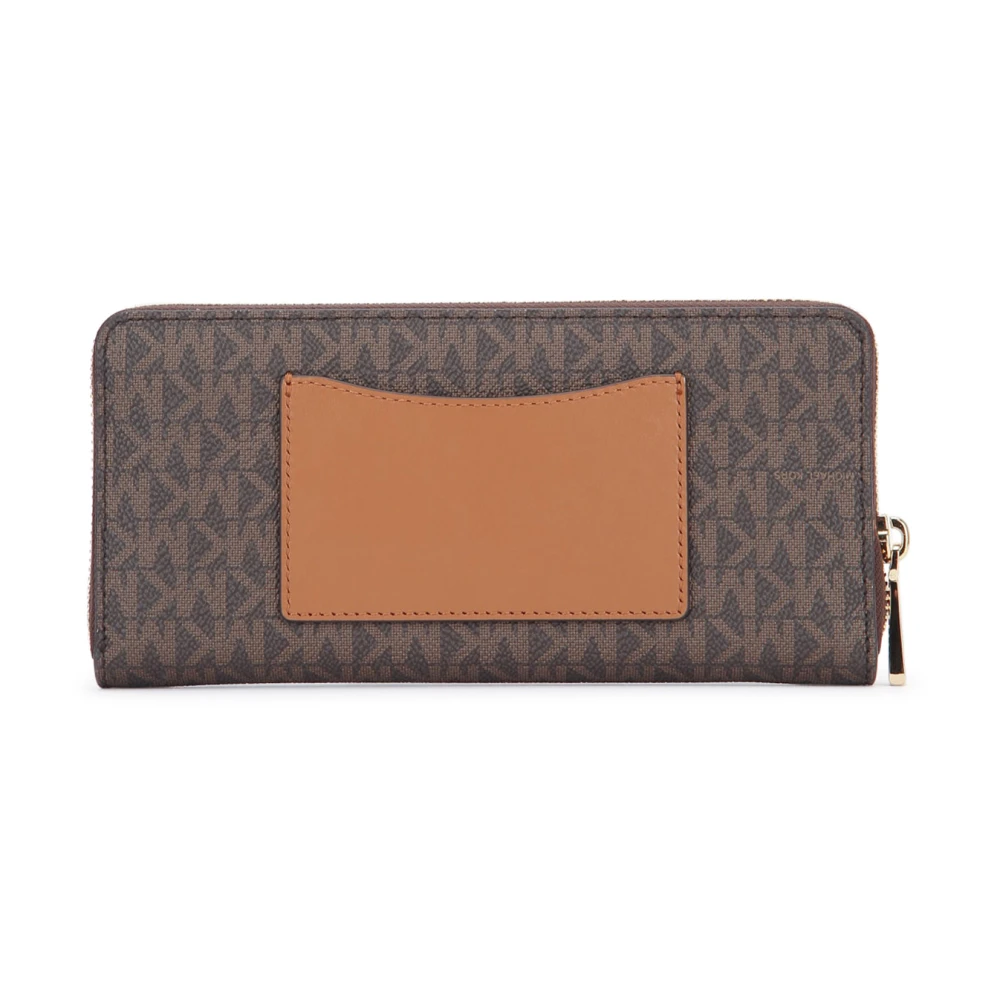 Michael Kors Stijlvolle portemonnee met meerdere vakken Brown Dames