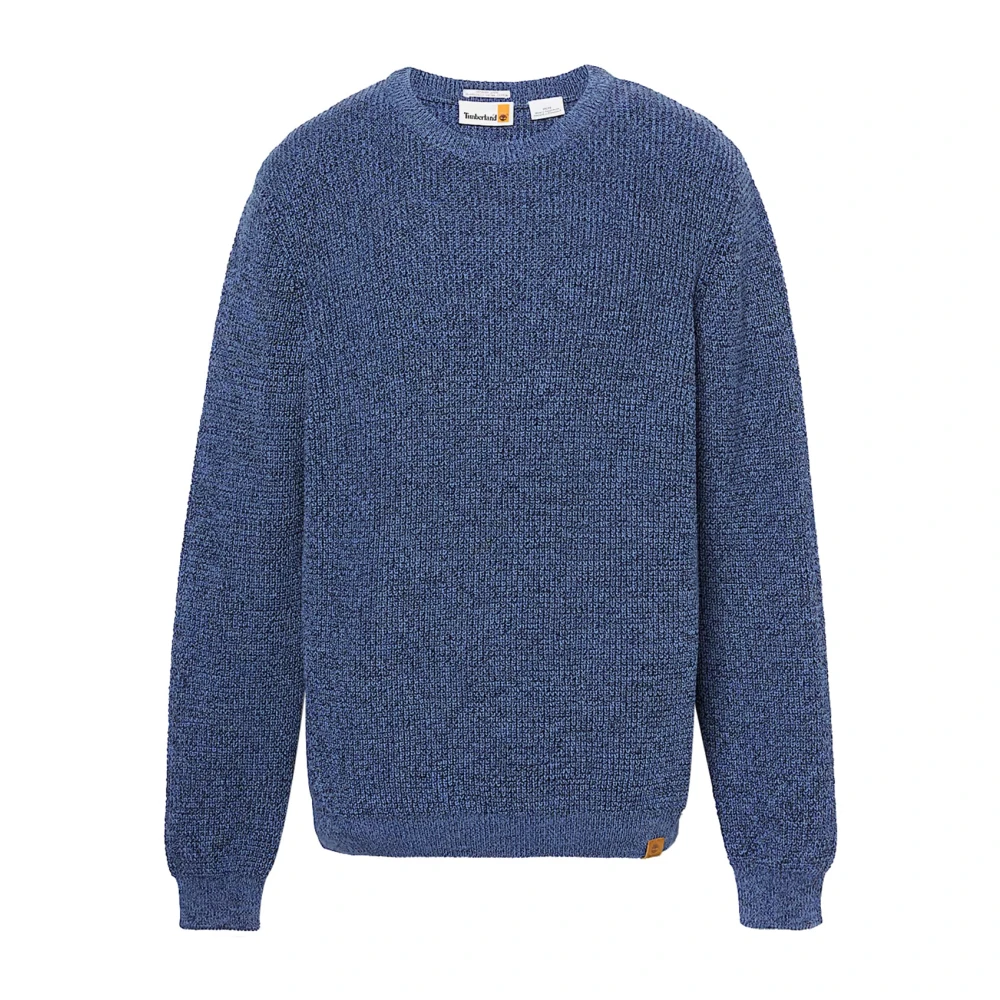 Timberland Blauwe Crew Neck Sweater Williams River Blue Heren