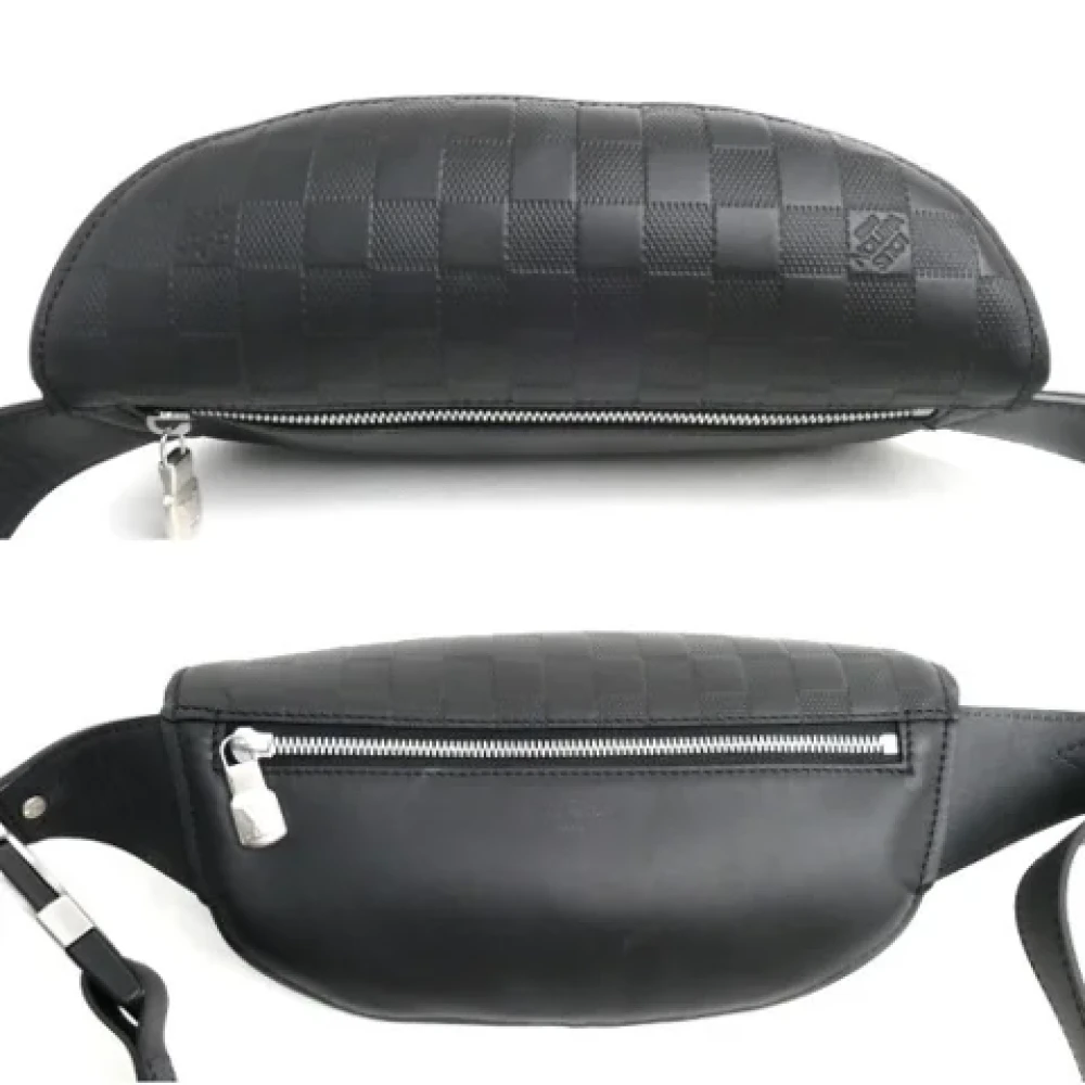 Louis Vuitton Vintage Pre-owned Fabric louis-vuitton-bags Black Heren