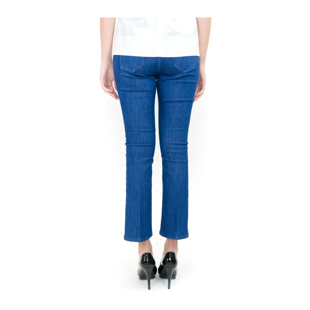 Victoria Beckham Slim-fit Jeans Blue Dames