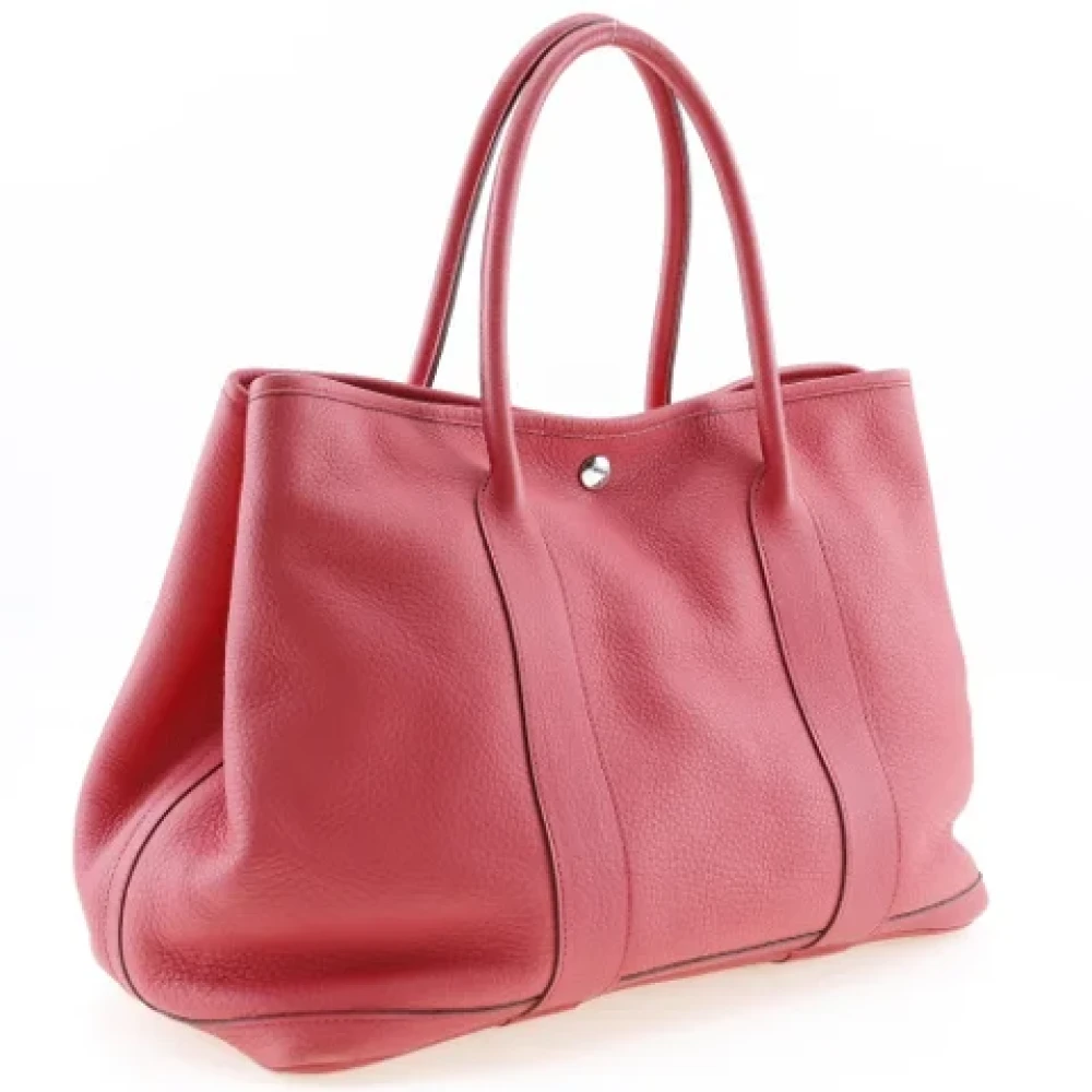 Hermès Vintage Pre-owned Fabric handbags Pink Dames
